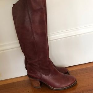 Red Meet Me In The City Cowgirl Boots